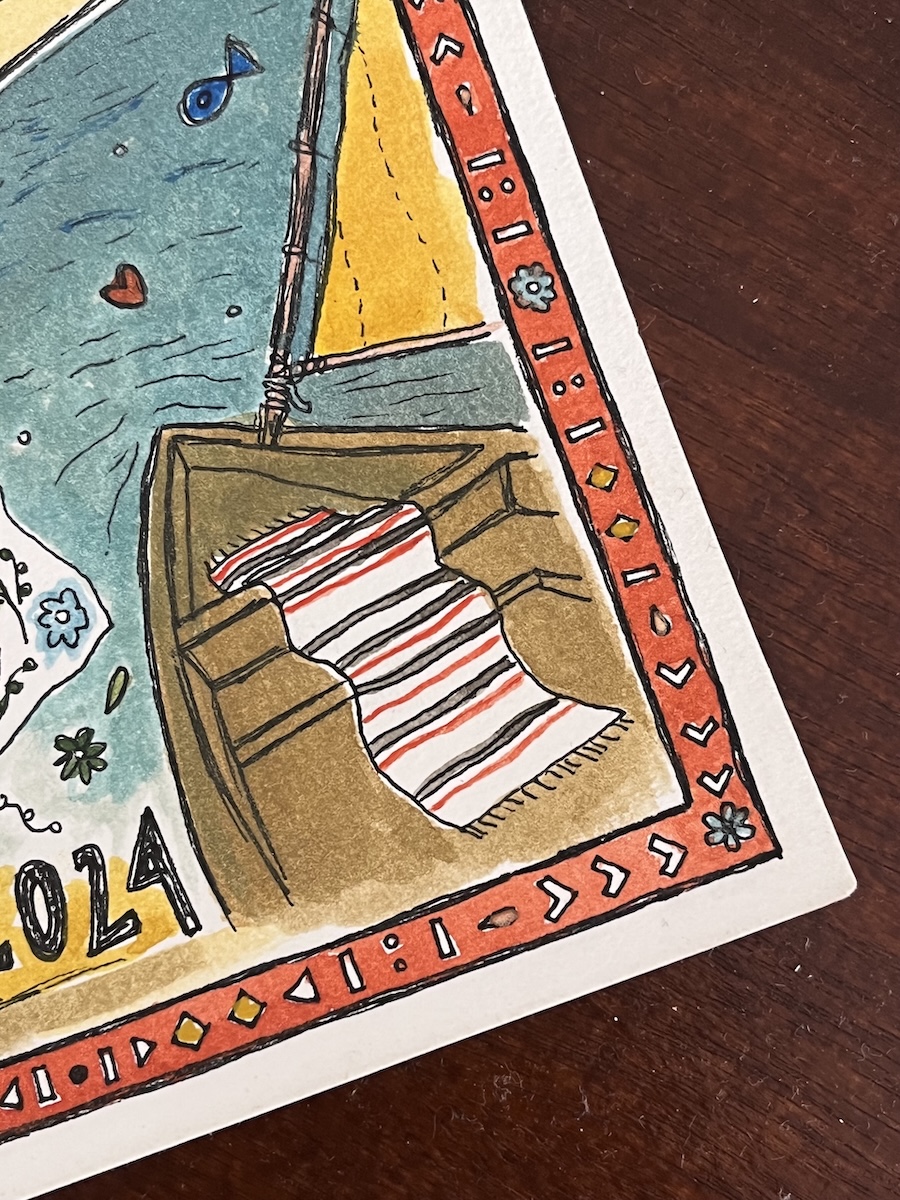 Postal Ilustrado