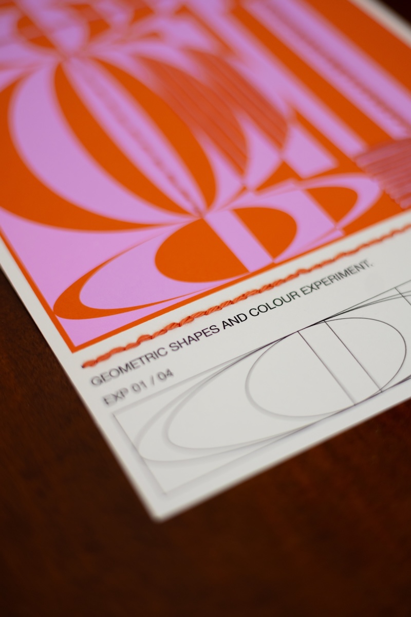 Poster bordado